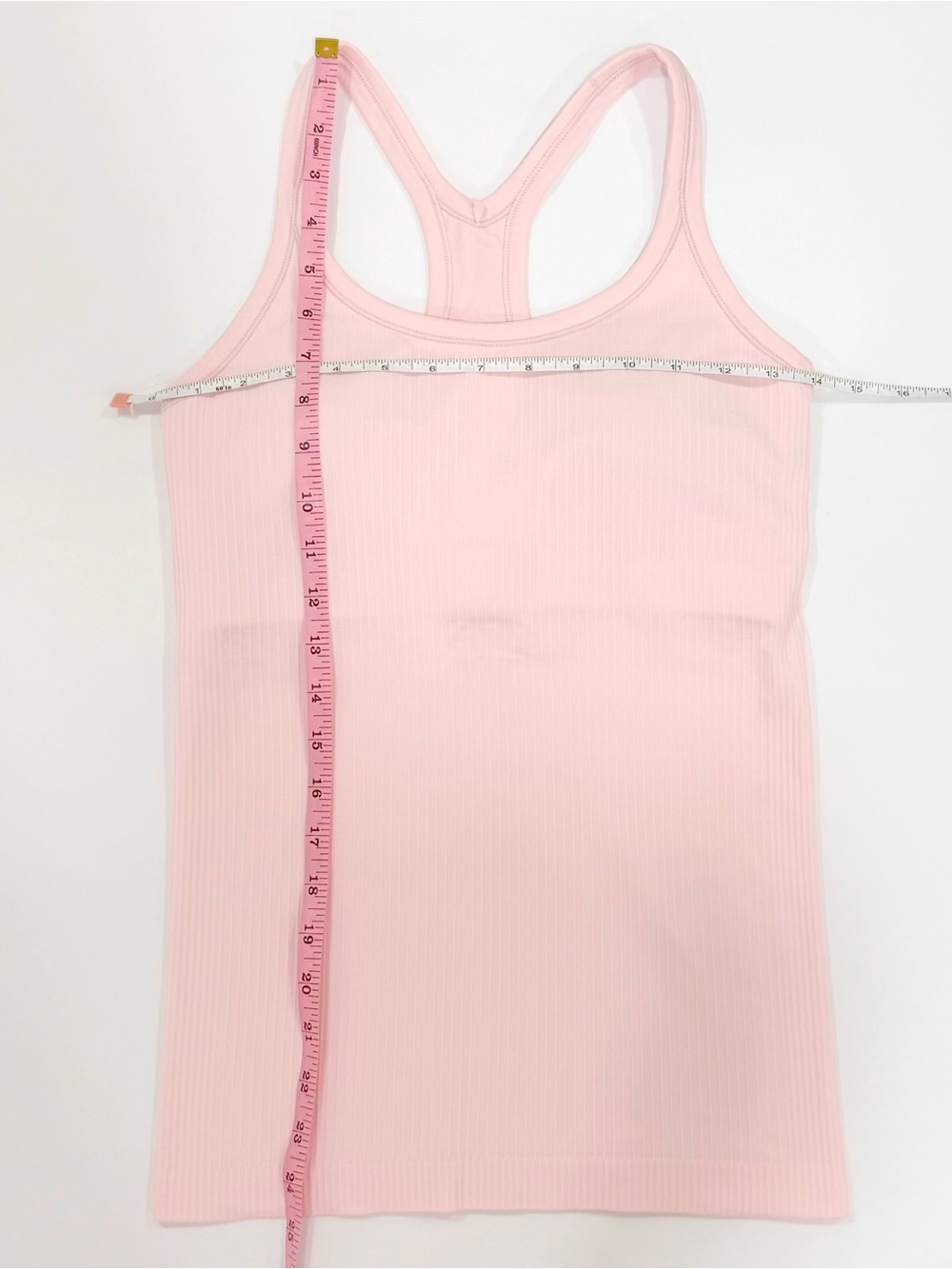 Lululemon ebb to street tank top in rare & viral Strawberry Milkshake | Size 6 - Picture 8 of 8